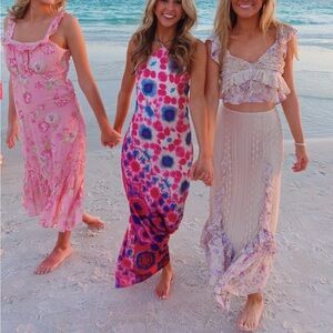 Gorgeous tie dye Zara dress!